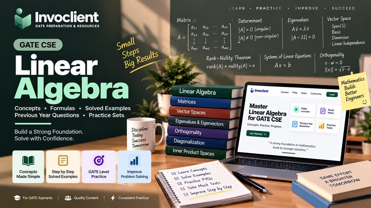 Linear Algebra coming soon cover