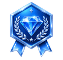 Diamond achievement medal