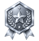 Silver achievement medal